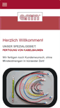 Mobile Screenshot of emm-gmbh.de