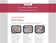Tablet Screenshot of emm-gmbh.de